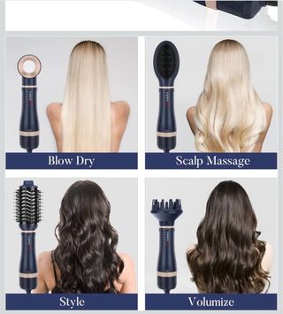 PARWIN PRO BEAUTY Cepillo Aire 4 en 1