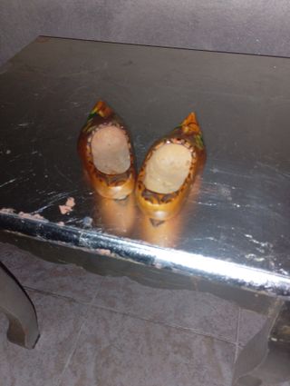 Piccoli zoccoli olandesi in legno