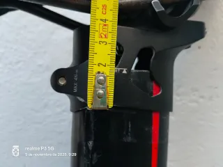 Bicicleta de carretera Ridley  cambio electrónico.