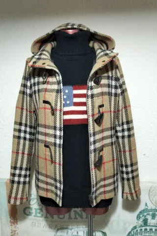 Chaqueta Burberry Clásica Tartán