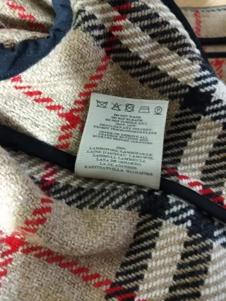 Chaqueta Burberry Clásica Tartán