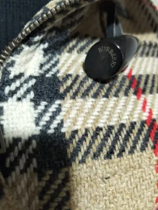 Chaqueta Burberry Clásica Tartán
