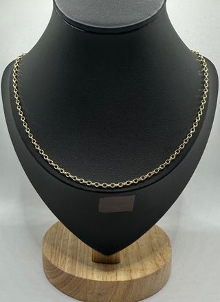 Cadena Rolo de oro de 9k, 2.11 g, 47 cm.