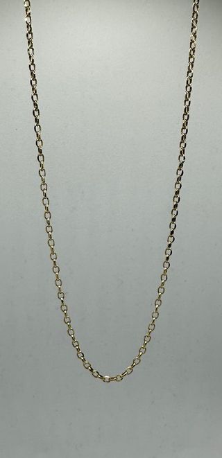 Cadena Rolo de oro de 9k, 2.11 g, 47 cm.