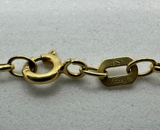 Cadena Rolo de oro de 9k, 2.11 g, 47 cm.