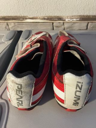 Bota Ciclismo Pearl Izumi Roja