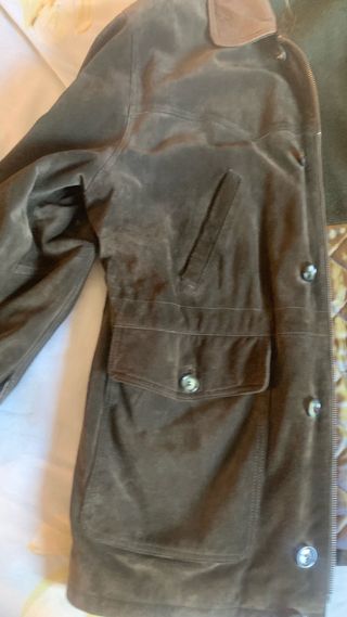 Chaqueta Yves Saint Laurent Marrón/Verde
