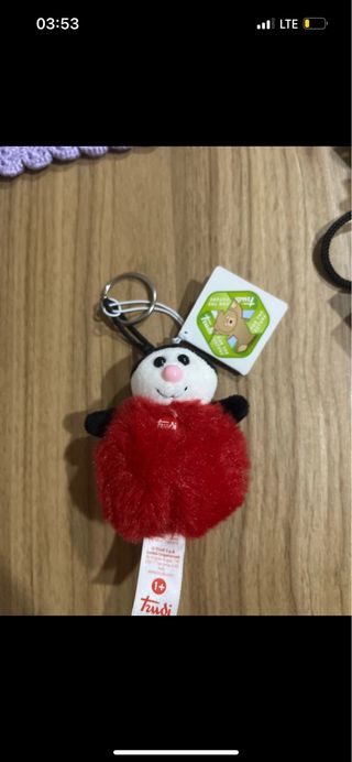 Portachiavi coccinella Trudi