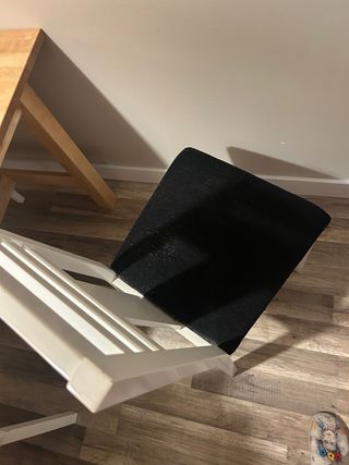 Conjunto de 4 sillas comedor blancas
