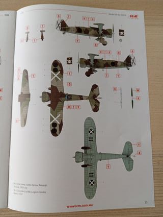 HS 123A LEGION CONDOR MAQUETA ICM 1/32