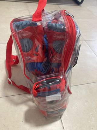Patines Spiderman con protecciones