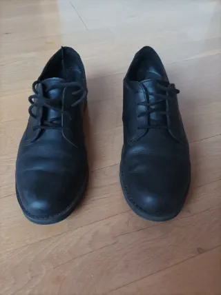 Zapatos Timberland piel negros mujer