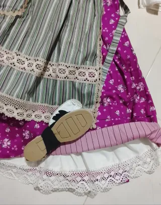 Traje regional niña talla 8-10