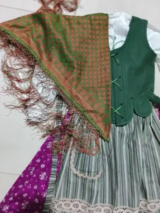 Traje regional niña talla 8-10