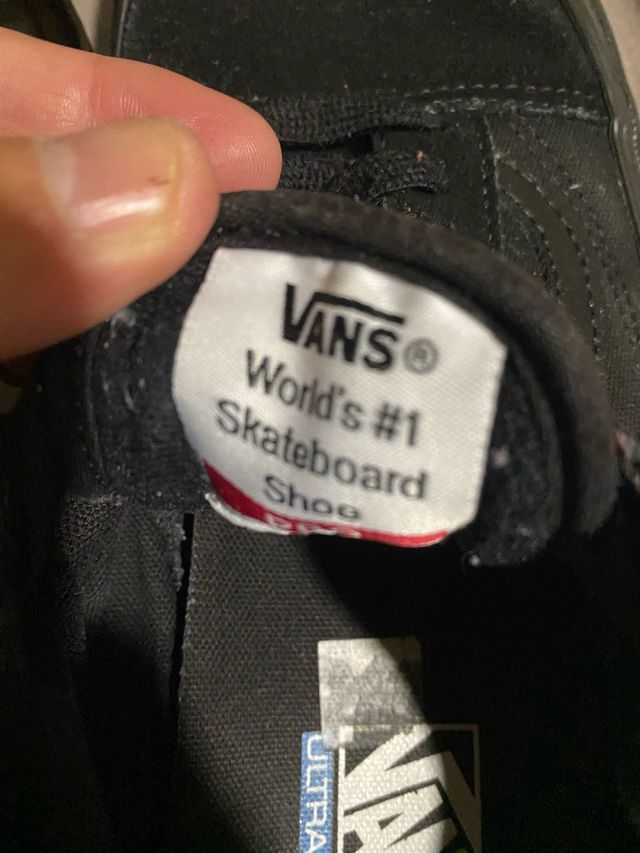 Zapatillas Vans Negras Talla 42.5