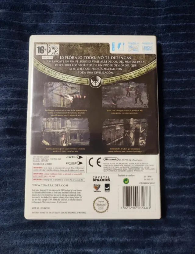 Tomb Raider Underworld. Wii.