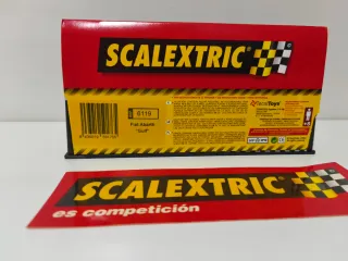 Scalextric Fiat 600 Abarth Gulf