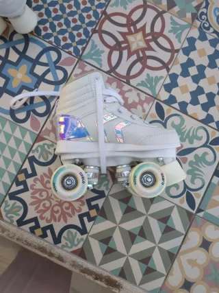 Patines Oxelo Talla 32 Blancos