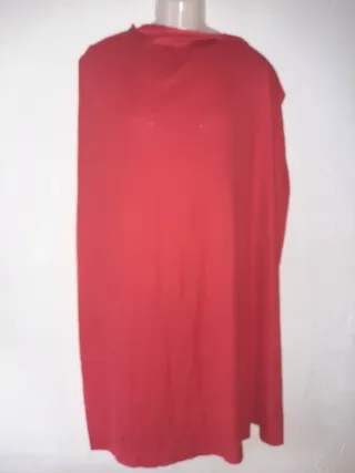 Capa roja talla única