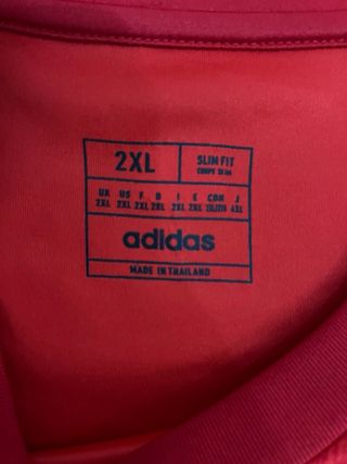 Camiseta España 2024 Adidas Roja y Amarilla