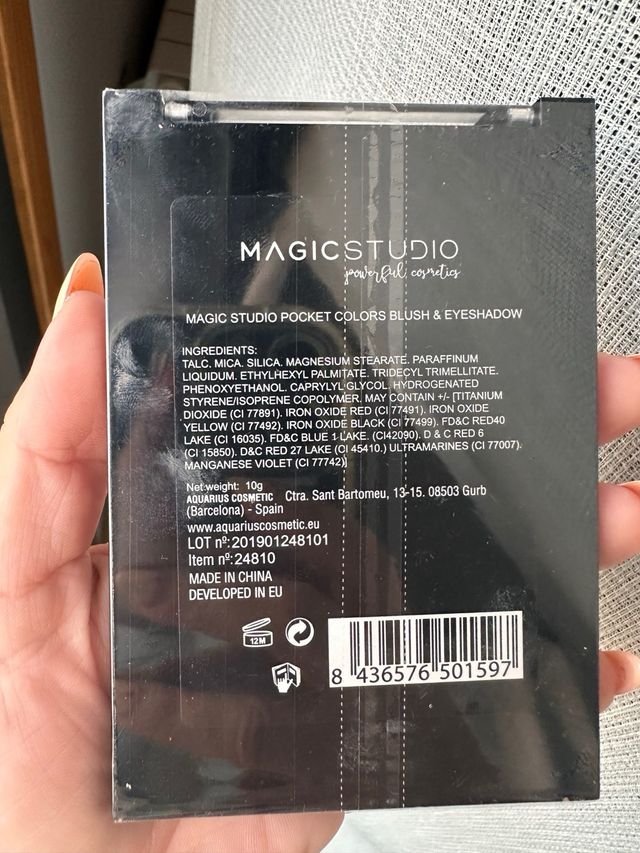 Paleta MAGIC STUDIO Rubor y Sombras