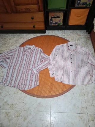 2 Camisas Rayas Hombre