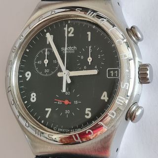 Orologio cronografo al quarzo vintage Swatch Irony