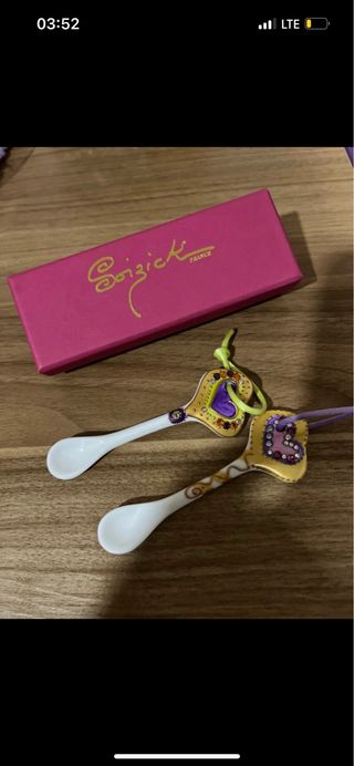 Cucchiaini ceramica francese