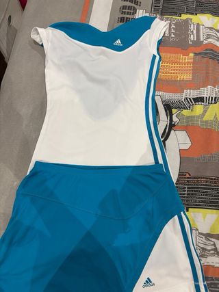 CamiSeta y falda  Adidas Mujer Teal 
