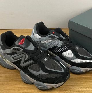 New Balance 9060 Negro Castlerock Gris Talla 41.5