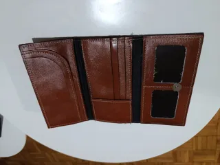Billetera Cuero Argentino Dama