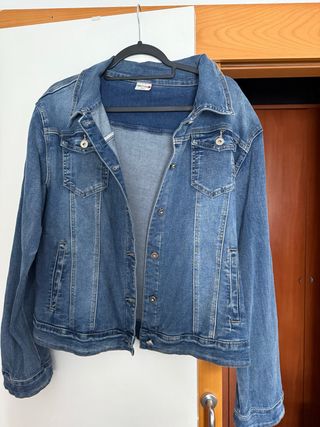 Chaqueta tejana  azul XXL