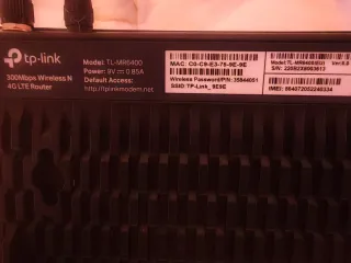 Router TP-Link 4G LTE