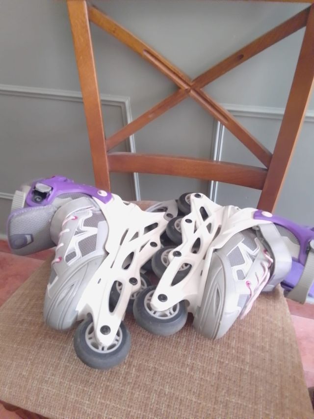 Patines en línea 35 a 38 Decathlon bolsa Boomerang