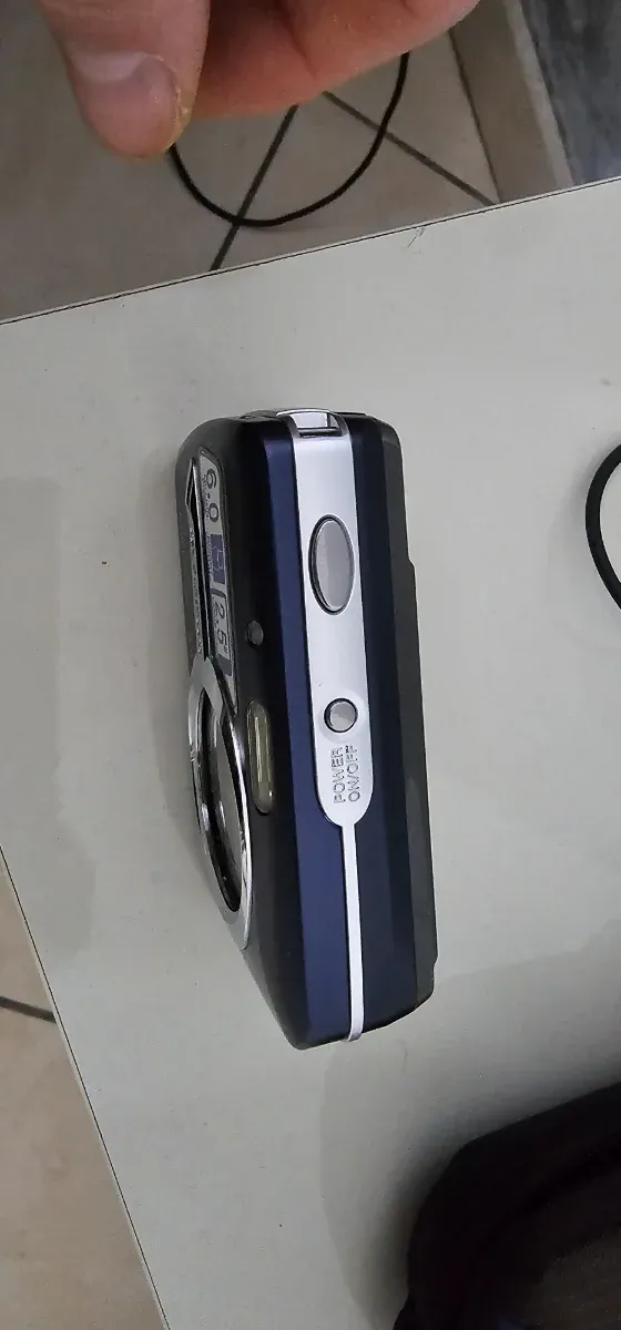 Olympus Fotocamera Digitale Blu/Argento