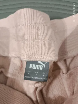 Pantalón de chándal Puma rosa