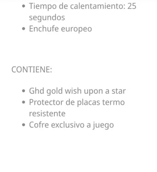 Plancha GHD Gold Edición Especial