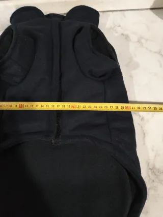 Cappottino per cane blu scuro