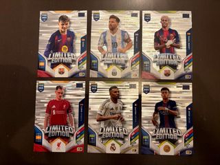 Lote 6 cromos Edición Limitada FIFA 365