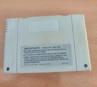 Bubsy - Super Nintendo - PAL España