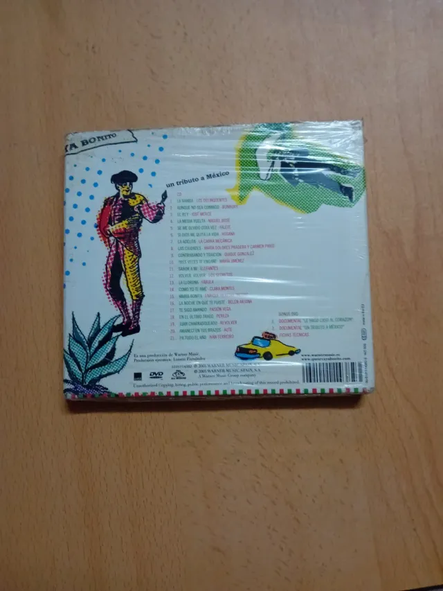 CD Que te vaya bonito - Tributo a Messico