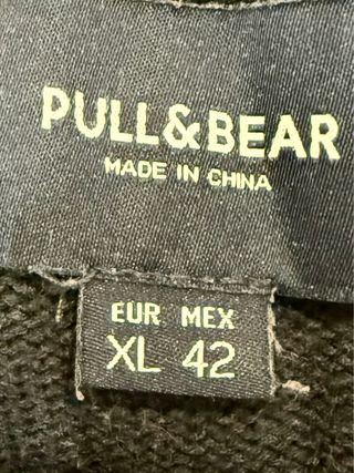 Jersey Pull&Bear lana estampado invierno.