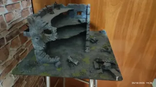 Maqueta Warhammer Ruinas Batalla