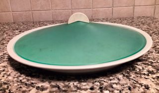 Set 2 Pirofile Ceramica con Coperchio Verde