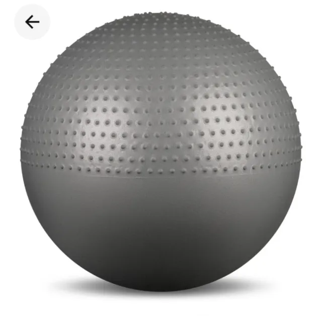 Pelota de Pilates Gris Texturizada
