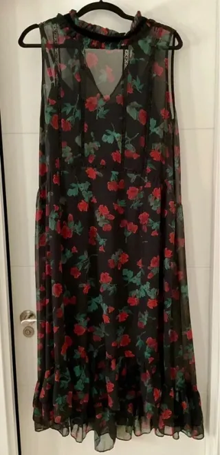 Vestido Zara de gasa