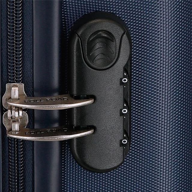 Maleta Cabina Roll Road Azul 55cm