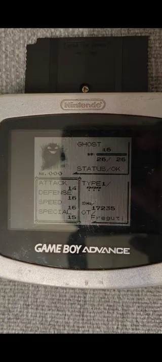 Pokemon Creepy Black Game Boy Nintendo