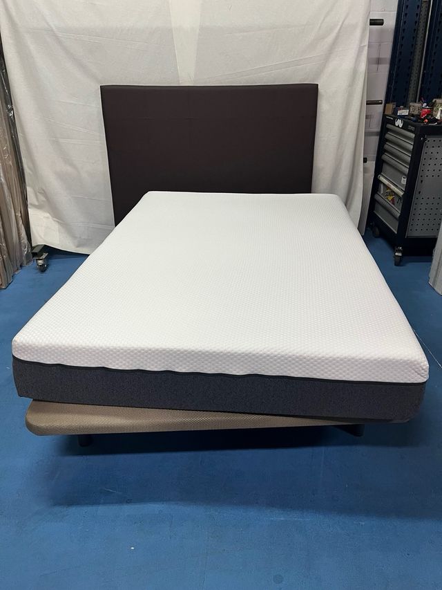 Base imbottita e Memory Foam 135x190