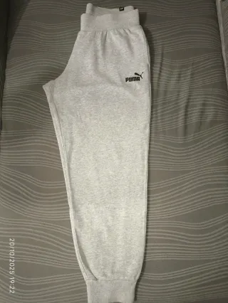 Pantalón chándal Puma gris